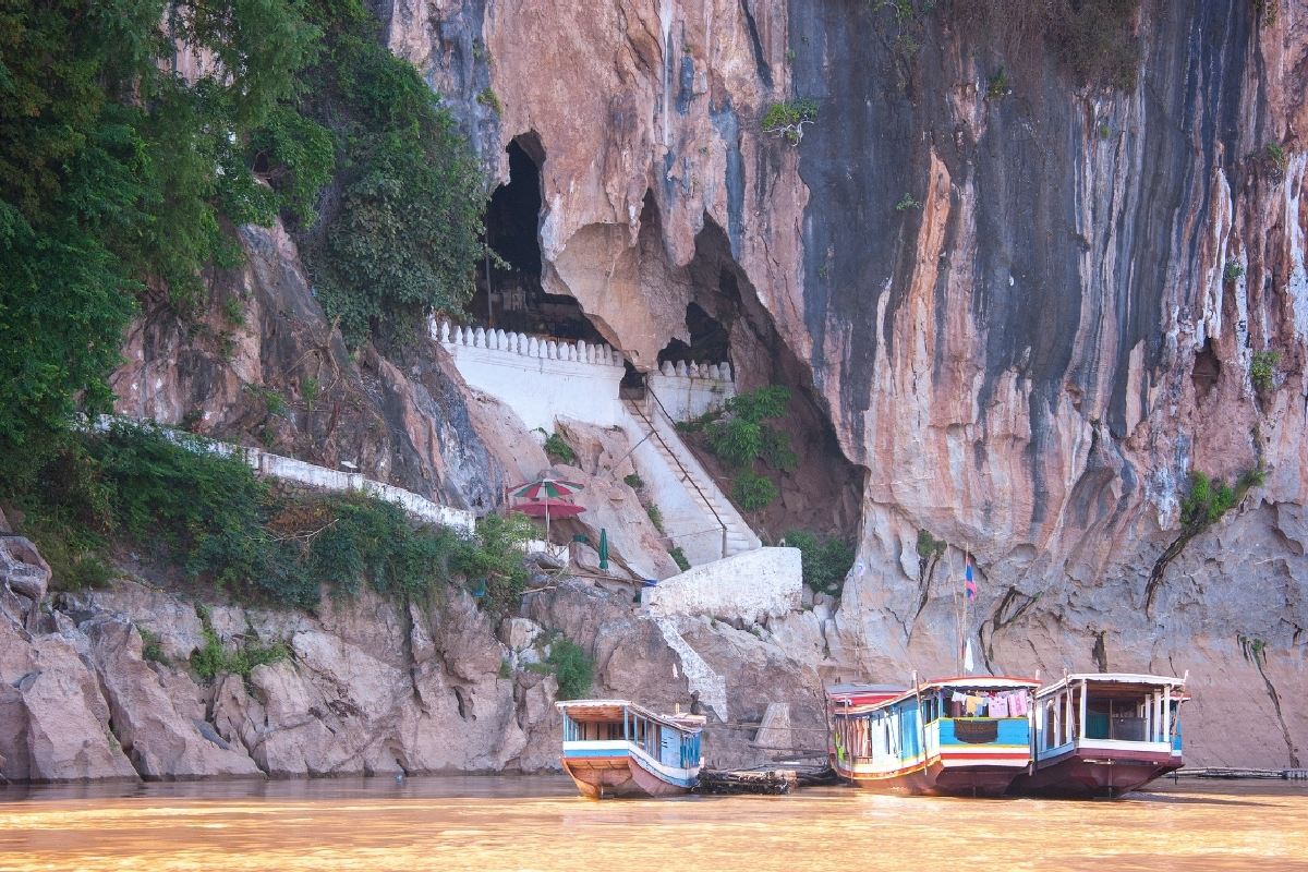 Rural Pak Ou Cave